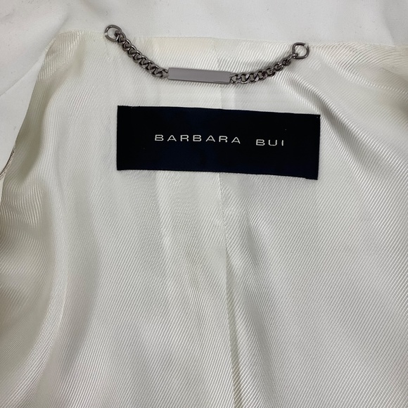 Barbara Bui White Jacket - Picture 4 of 6